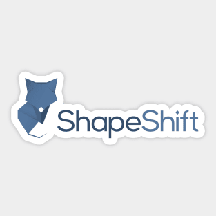 ShapeShift Wallet Logo Sticker